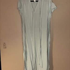 H&M Mint Green Tunic Maxi Dress
